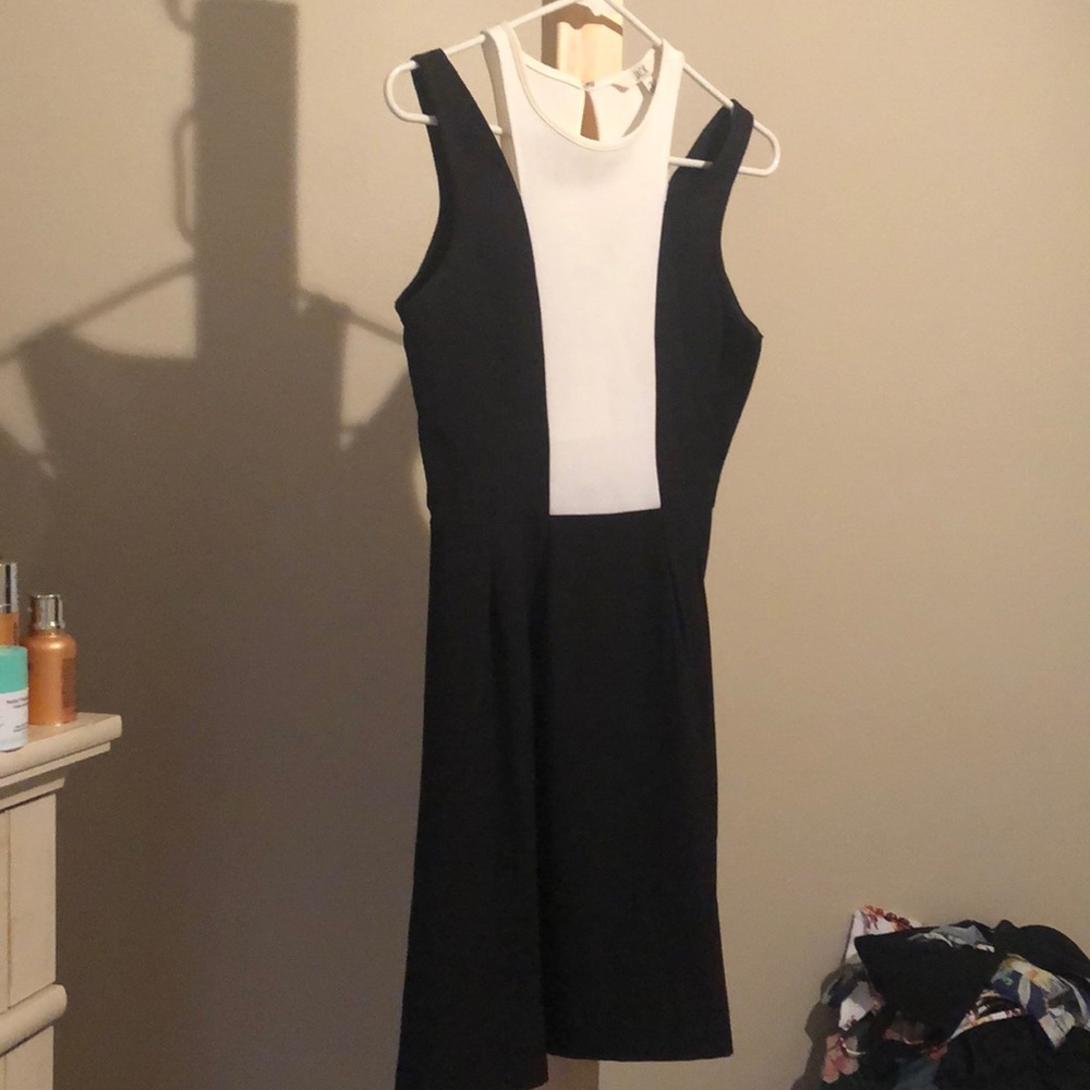 JACK by BB Dakota black and cream/white dress